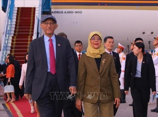 Tổng thống Singapo thăm cấp Nhà nước tới Việt Nam