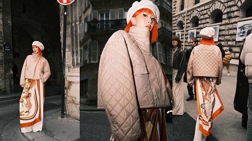 Nhìn Quỳnh Anh Shyn tưởng đang mặc áo dài tại Paris Fashion Week, nhưng không