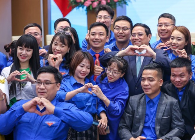 Thủ tướng Phạm Minh Chính đối thoại với thanh niên, nhân kỷ niệm ngày thành lập Đoàn 26/3