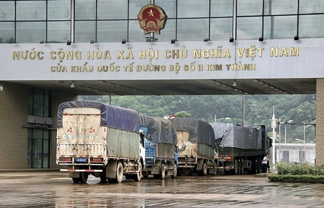 150 tấn chuối được thông quan qua cửa khẩu Quốc tế đường bộ Kim Thành, tỉnh Lào Cai, trong ngày đầu năm mới