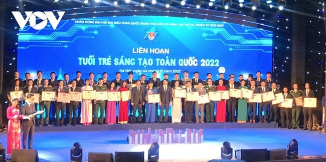 Trung ương Đoàn TNCS Hồ Chí Minh tuyên dương 47 công trình, sản phẩm sáng tạo toàn quốc năm 2022