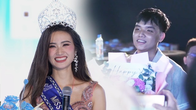 Tân Hoa hậu Miss World Vietnam 2023 khoe bạn trai, Hòa Minzy có phản ứng bất ngờ