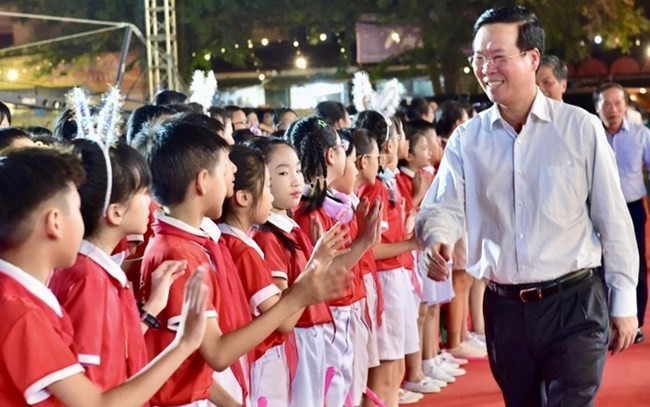 Chủ tịch nước Võ Văn Thưởng gửi thư chúc các em thiếu niên, nhi đồng nhân dịp Tết Trung thu