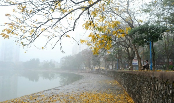 Dự báo thời tiết ngày 31/3:Hà Nội mưa nhỏ rải rác, trời lạnh