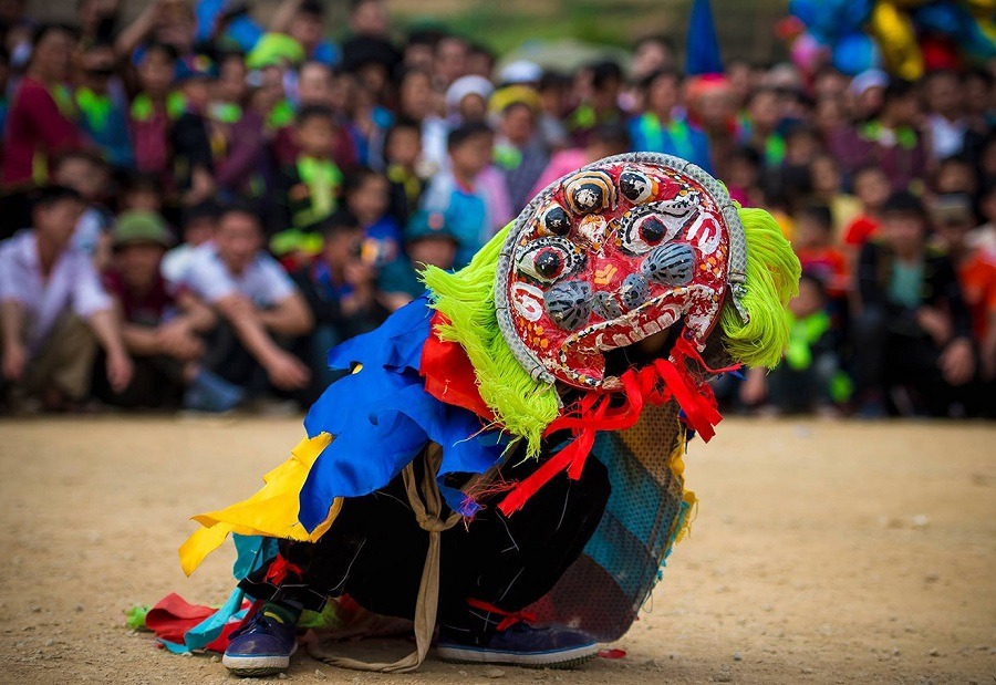 Văn hóa múa sư tử mèo của đồng bào Tày ở Lạng Sơn