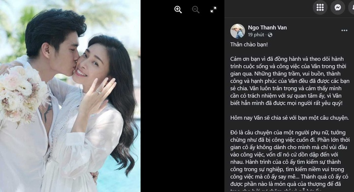  Ngô Thanh Vân nhận lời cầu hôn, chuẩn bị đám cưới với tình trẻ kém 11 tuổi