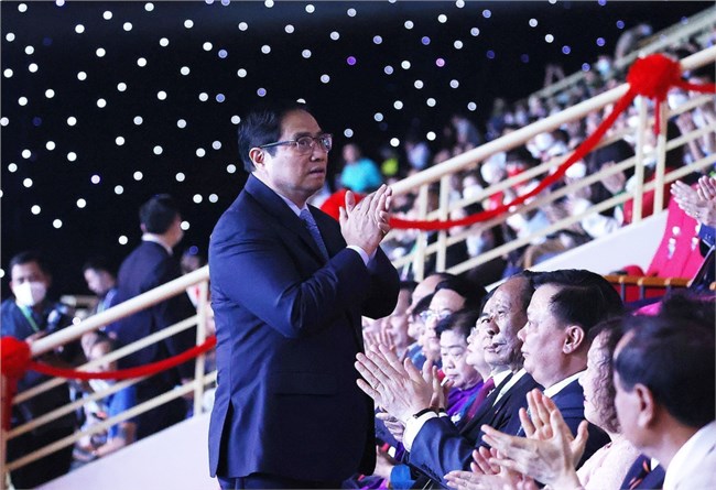 Phát biểu Bế mạc SEA Games 31, Thủ tướng Phạm Minh Chính khẳng định, SEA Games 31 là SEA Games của tình đoàn kết và hữu nghị