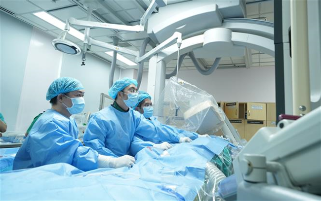 Thêm một thành tựu y học Việt Nam - Bệnh viện Đại học Y dược thành phố Hồ Chí Minh triển khai thành công kỹ thuật thay van động mạch phổi qua da