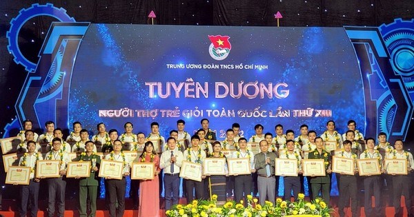 Trung ương Đoàn TNCS Hồ Chí Minh tuyên dương 54 “Người thợ trẻ giỏi” toàn quốc lần thứ 14